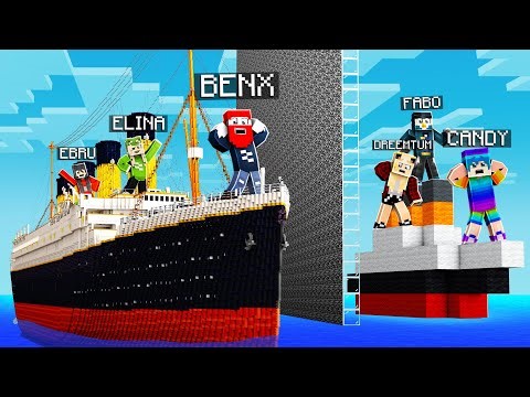 WIR VERSENKEN BOOT DER GEGNER im TITANIC BUILD BATTLE