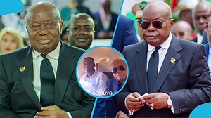 "Humble showboy": Akufo-Addo flies economy class like a regular Ghanaian, video