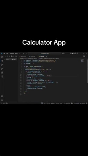 Calculator App..#website #developer #calculator#trending#foryou