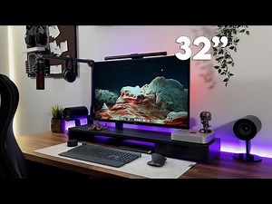 The Best 32” 4K Productivity Monitor - LG UltraFine Ergo | Mac Mini Setup
