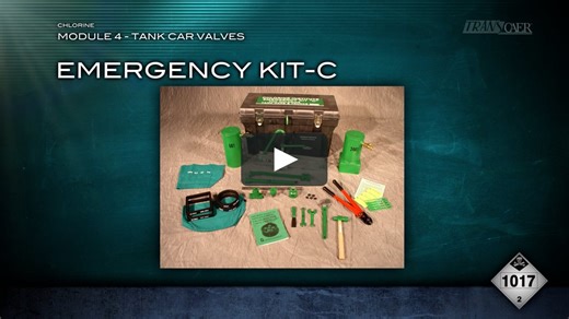 Chlorine Safety Tour - Tank Car Valves : Emergency Kit-C