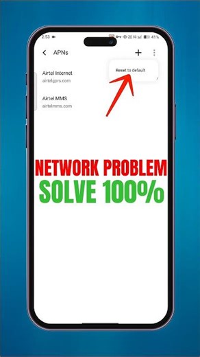 Network Problem Solve Kaise Karen ll How To Solve Network Problem In Airtel 🚀😱 #shorts #viral