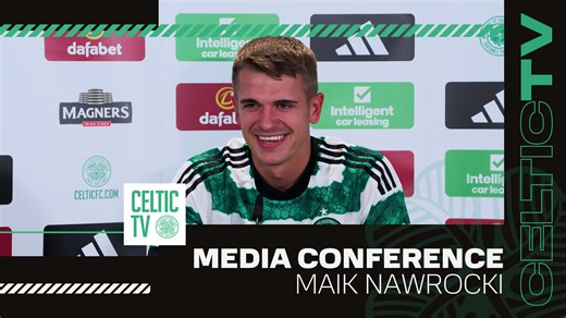 💬 "It's excitement for me; to be at the biggest club in the country, and have that pressure to win." Maik Nawrocki's full media conference from Celtic Park 🎙 #WelcomeNawrocki🇵🇱🍀 | Celtic FC