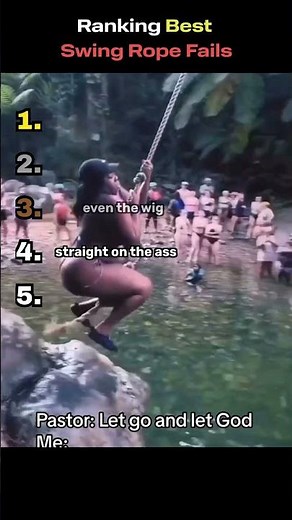 Ranking Best Swing Rope Fails