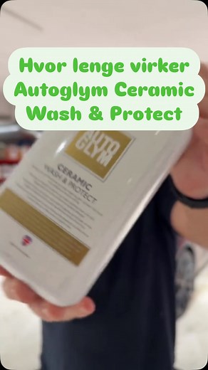 Hvor lenge varer Autoglym Ceramic Wash & Protect? Se filmen så får du svaret💫💎 #positivbilpleie #bilpleie #autoglymnorge #autoglym #bilpleietips #detailing #carwash #cars #ceramic #ceramicwash #tips #vaskbilen | Autoglym Norge