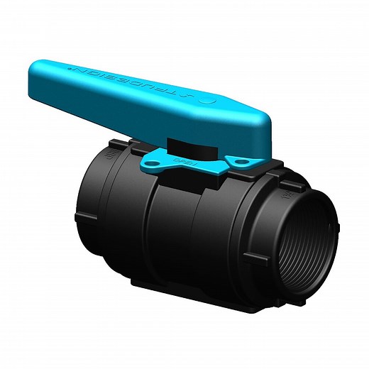 TruDesign Composite Ball Valve (Seacock) BSP