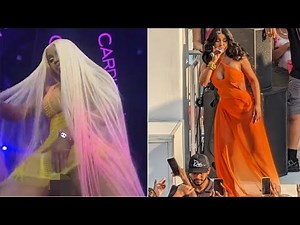 Cardi B's Bold Onstage Performance: Tampon String Incident Causes Controversy