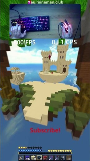 Drag Click & PVP Minecraft #shorts