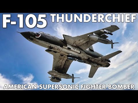F-105 Thunderchief | The Supersonic Fighter-Bomber | Part 2 | Upscaled Documentary