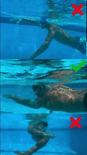 Freestyle Swimming Technique Perfect Front Crawl Arm Pull Underwater