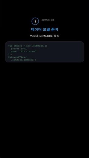 UI5 { } 이게 뭔지 모른다면? Property Binding 첫걸음 #shorts #SAP #UI5
