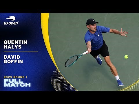 Quentin Halys vs. David Goffin Full Match | 2025 US Open Round 1