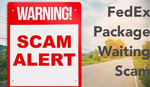 FedEx Package Waiting Scam Pop-up Removal Guide