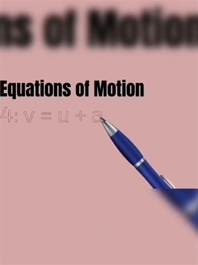 equations of motion