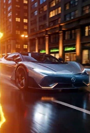 A Hyper Futuristic Supercar That Looks Like 2050.