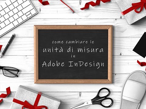 Adobe InDesign: cambiare le unità di misura da pollici a millimetri