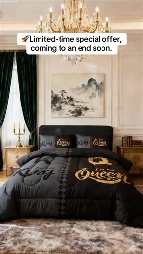 🔥 Couples 3-Piece Bedding Set – Romantic, Cozy & Perfect for Valentine’s! ❤️ Elegant & Stylish Design → Adds a romantic touch to any bedroom 🛏️ Soft & Comfortable Fabric → Smooth and gentle on skin for a restful sleep 💨 Durable & Long-Lasting → Keeps shape and color wash after wash 🎁 Perfect Valentine’s Gift → Surprise your partner with a cozy and thoughtful gift 🏡 Easy to Care For → Machine washable, hassle-free home essential “My partner and I love this set! Super soft, romantic, and perf