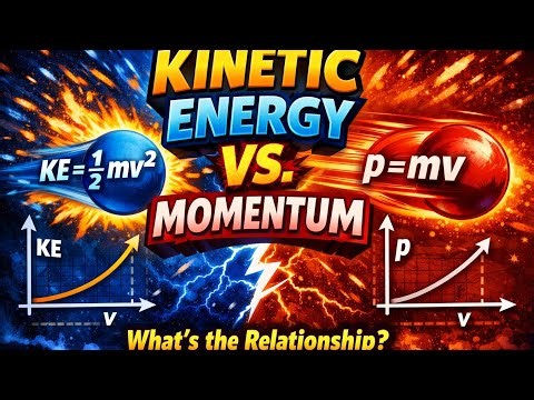 Relationship between kinetic energy and momentum