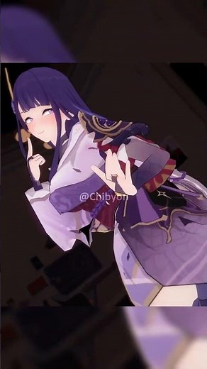 Raiden Shogun, Physics test😳- Fukkireta -【MMD Genshin Impact 4K | 60FPS】