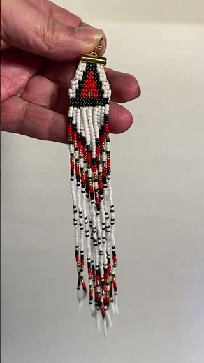 Beaded Native American Style Earrings