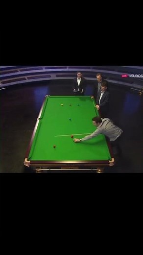 Ronnie O'Sullivan Recreates His Superb Shot For 147 Maximum Break! Snooker.#shorts