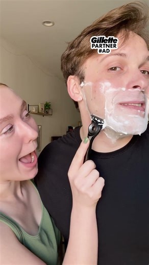would you let your gf shave your face?