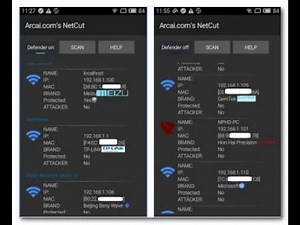 NETCUT ✂ ANALYSE RÉSEAU ET COUPE L’ACCÈS INTERNET AU INTRUES