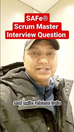 SAFe® Scrum Master Interview Questions and Answers I scaled agile scrum interview questions