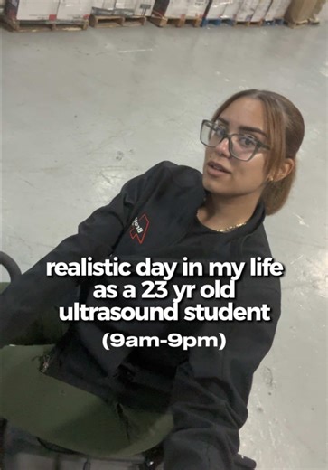 Day in the Life: Ultrasound Student Balancing Work & School