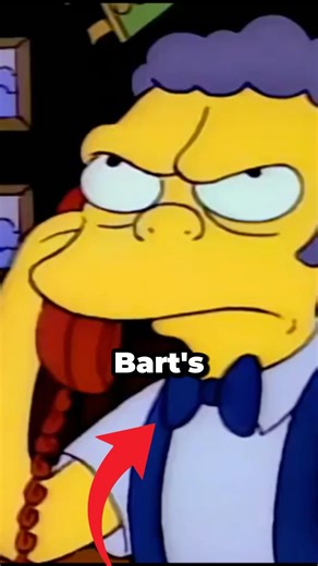 Moe Knew Bart Was Pranking Him All Along.. 😳 #thesimpsons #shorts