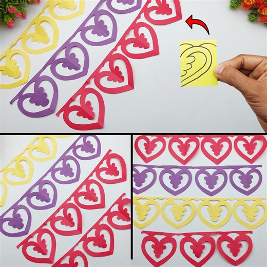 Today i will show you how to cut paper for design step by step. paper cutting pattern instruction for christmas wall decoration and school projects. | Creative Art & Craft Ideas