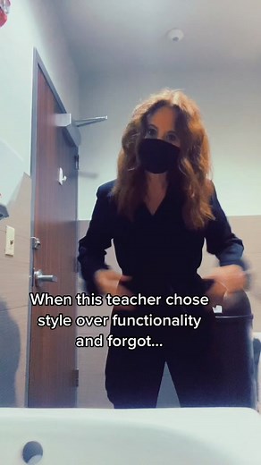 Jumpsuit Fashion Fail: Bathroom Break Mishap