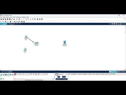 DHCP Configuration Using Server in Packet Tracer (Lab 3)