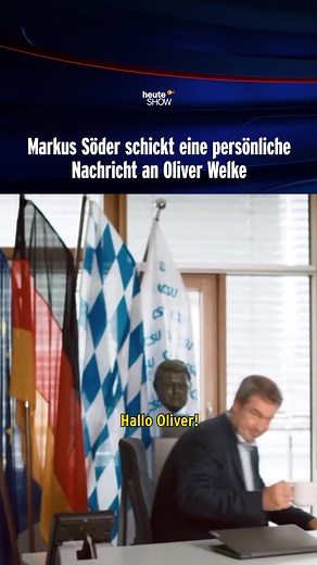 Grußbotschaften, die niemand bekommen will. Die ganze heute-show von Freitag findet ihr in der Mediathek | ZDF heute-show