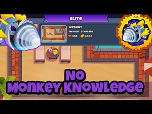 Elite Dreadbloon Tutorial || No Monkey Knowledge || Resort BTD6