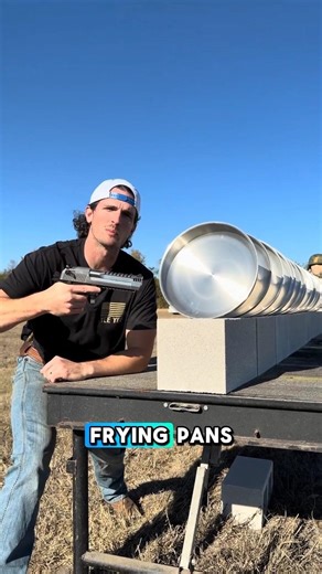 Can Frying Pans Stop a Bullet? #yeeyeelife