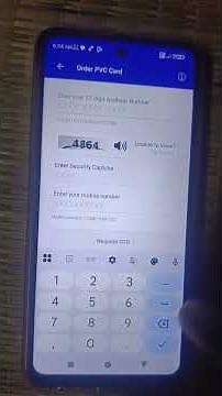 ✅ How to Order PVC Aadhaar Card in mAadhaar App