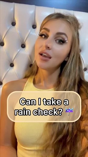 Understanding the Idiom 'Take a Rain Check' | English Expressions