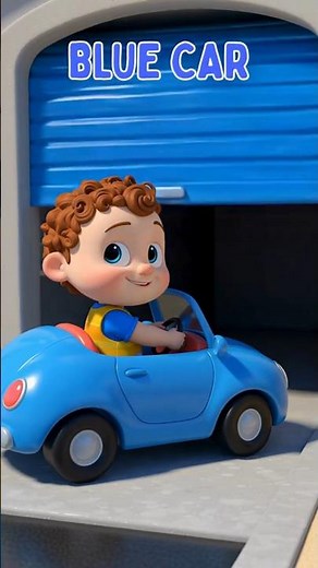 Learn Colors with Cars 🟢🔴🔵🟡 | Cars Cartoon for Kids #shorts #cartoon #baby