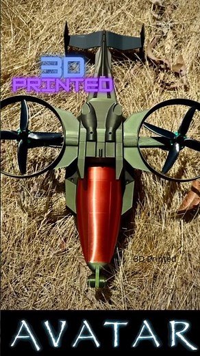 Avatar helicopter #3dprinted #rc