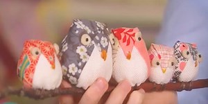 How to Sew These Little Owls On A Branch