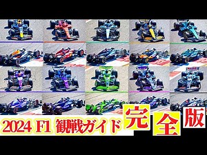 【F1】2024年F1の見方 教えます