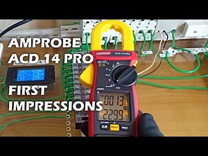 [ENG SUB] Amprobe ACD 14 Pro True RMS Clamp Meter: Unboxing and First Impressions