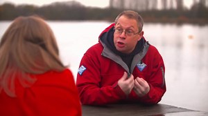 Rev. Kate Bottley often talks about her passion for open water swimming and here’s another chance to see her take a dip in a very cold lake for Songs of Praise. Sunday 21st March 2021 at 1.15pm @BBC Two. Afterwards at bbc.in/3cJfS5s for 30 days in the UK. | BBC Songs of Praise
