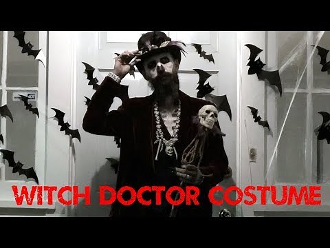 Witch Doctor Voodoo Priest Costume Tutorial