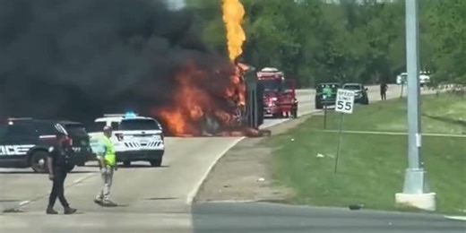 SporTran bus catches fire after compressed natural gas tank ruptures