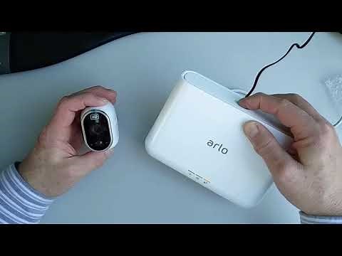 Arlo Pro Base Station Unboxing and Setup with Camera