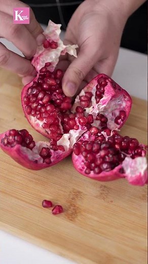 How to cut Pomegranate | Pomegranate Juice | Kunal Kapur Recipes
