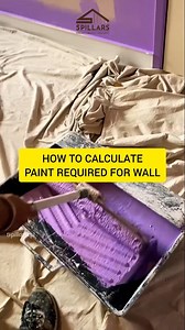 66K views · 2.7K reactions | HOW TO CALCULATE PAINT REQUIRED FOR WALL...
