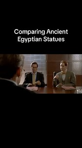 6.2K views · 143 reactions | Comparing the Ancient Egyptian Statue.To...